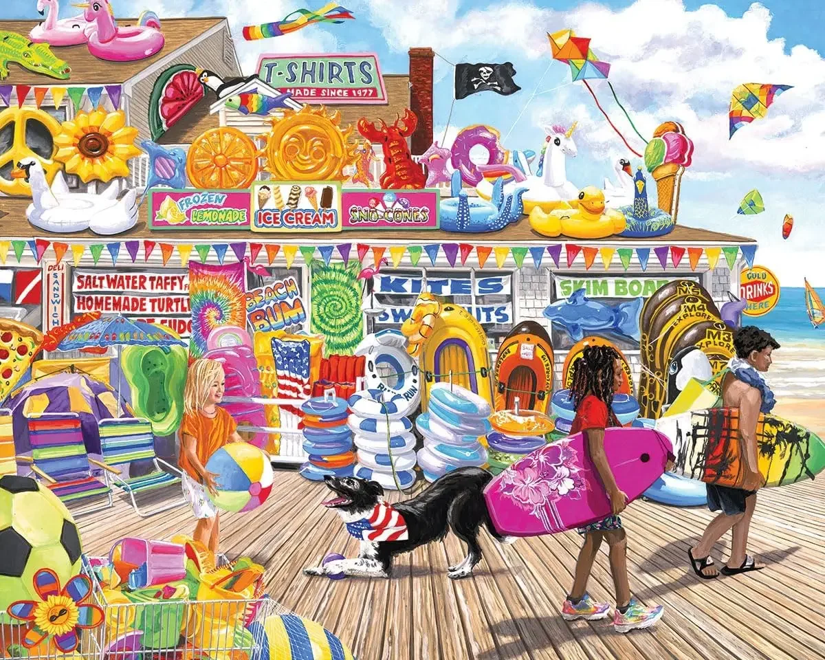 플로트샵 성인용 나무 퍼즐 1000/500/300 조각 직소 퍼즐 게임룸 침실 거실 파티 선물 도전적인 게임