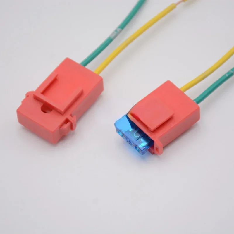 1pcs Automotive Ceramic Insert Type Medium Fuse Box