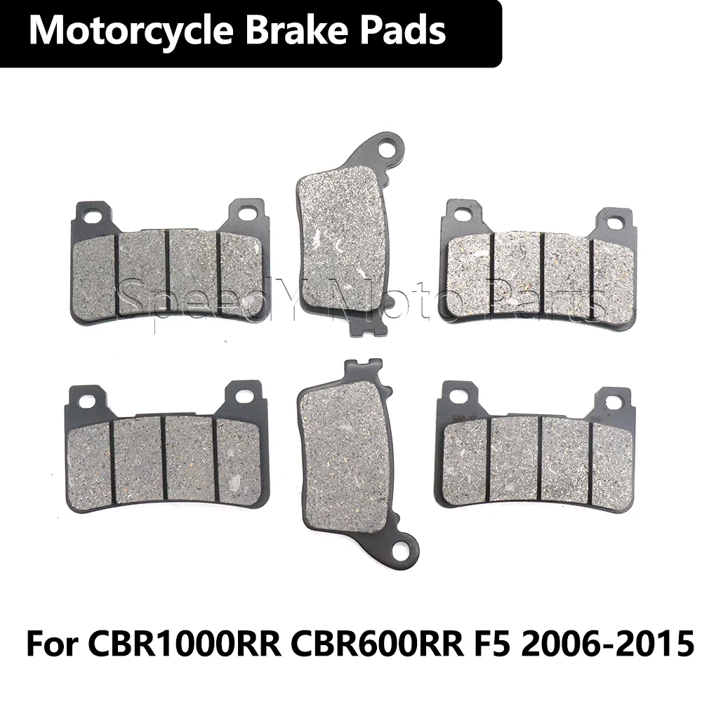 Motorcycle Front Rear Brake Pads Accessories For Honda CBR1000RR CBR600RR F5 CBR 600 1000 RR CBR600 RR 2006-2013