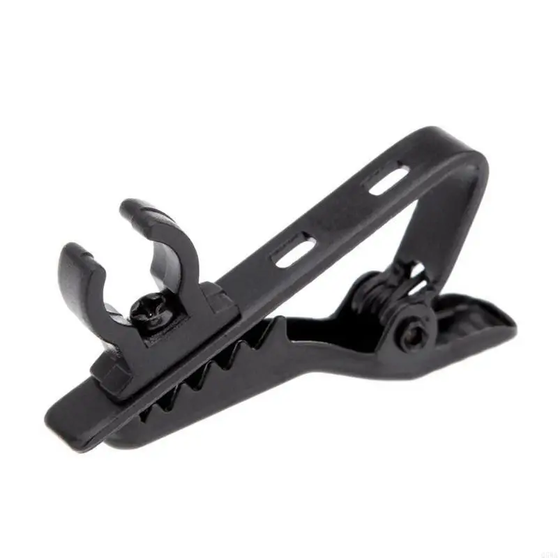 q5wa คลิปเน็คไทเมาท์มัดเดี่ยวปกไมโครโฟนไมโครโฟนคลิปสำหรับถือ mic microphones lapel mic -3pcs หรือ 5pcs หรือ 10pcs