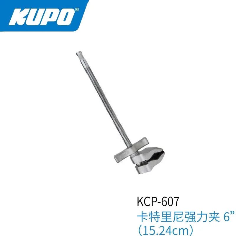 KUPO KCP-602 KCP-607 Katrini Mussolini Threaded screw clip Photography camera power clip Light plate clip