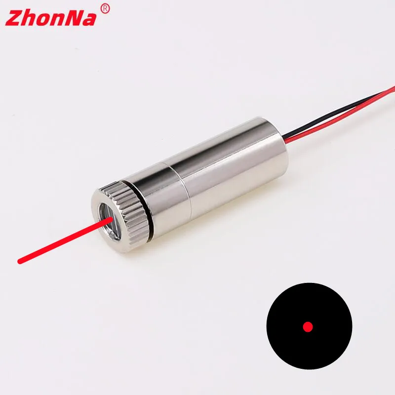 650nm 5mw roter Punkt/Linie/Kreuz laser modul Kopf glaslinse fokus sierbare industrielle Klasse dc 3v-5vmanufacturerfree personal izzaz