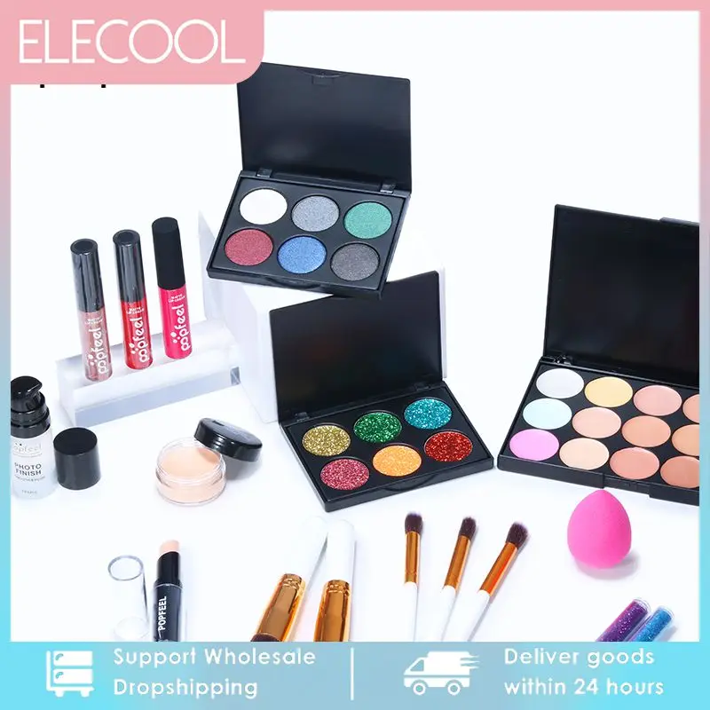 

All In One Makeup Set Eyeshadow Palette/ Lip Gloss/Concealer/ Eyeliner/ Cosmetic Bag Full Makeup Kit Women Gift Box Palette