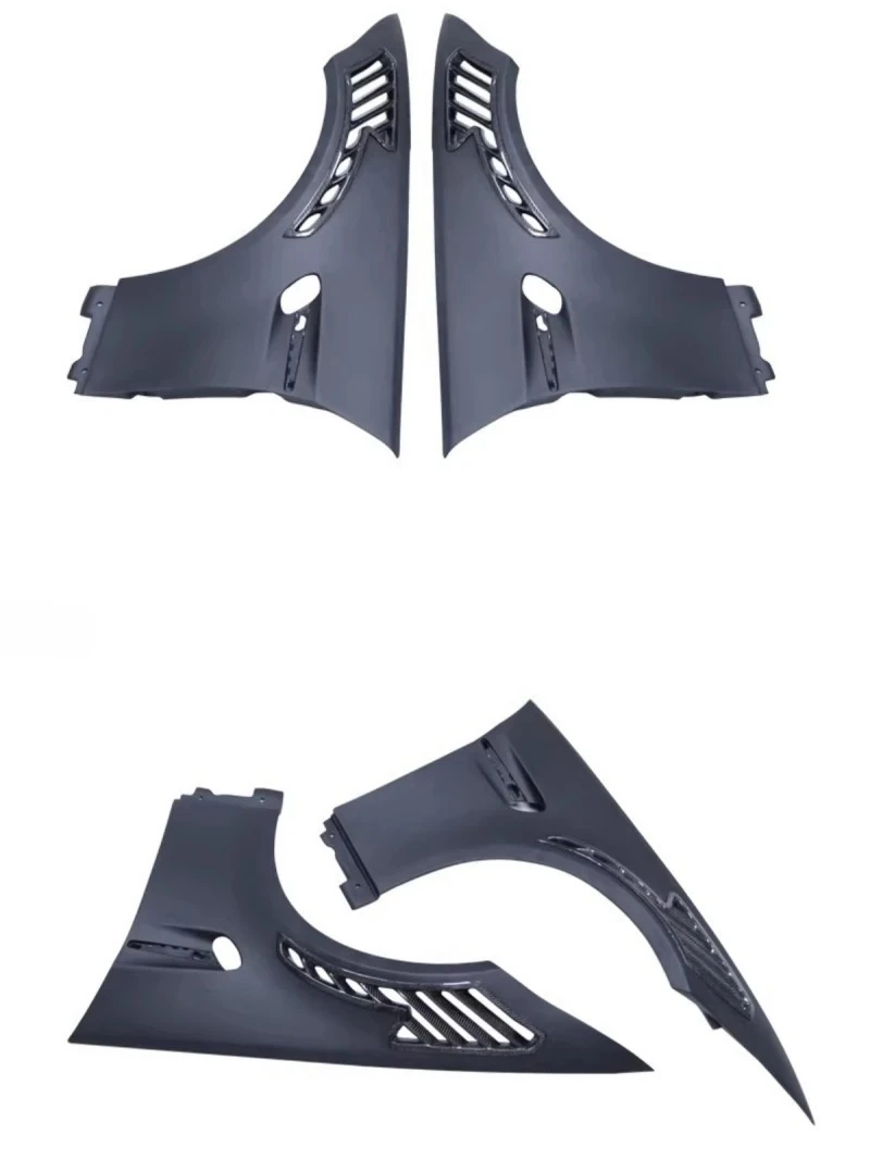 For Half-Carbon Fiber Fender M3 E92 E93 3-Series 2007-2012 Modified to GT4 RS New Style Car Fender