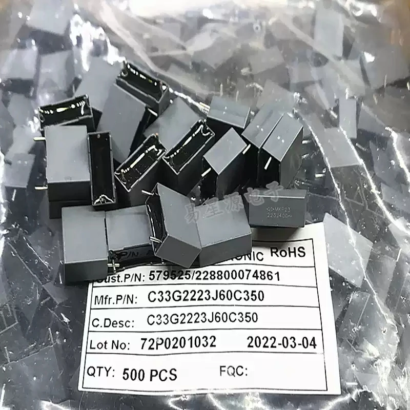 22NF 400VAC Farad 400VAC223 0.022UF MKP23 film capacitor brand new original
