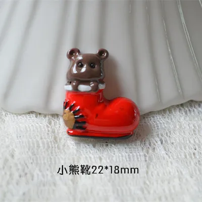 Shoe Charms Cartoon Cute Korean Christmas Gift for Canvas Sneakers Student PVC Multicolor Lightweight Durable Portable