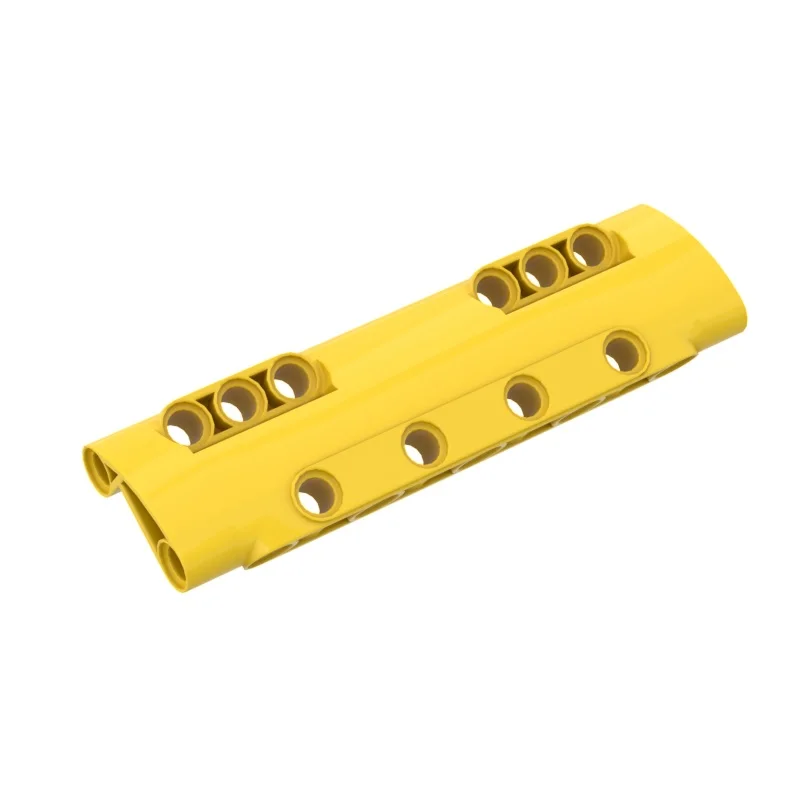 

1 Pcs Buildings Blocks 11954 Panel Curved 11 x 3 10 Pin Holes Brick Collections Bulk Modular GBC Toy For Technical MOC Set