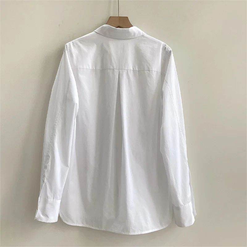 Zadig Women Casual Blouses Summer Youthful Fashion Embroidery Shirt Female Elegant Shirts Cotton Loosen Blouses Shirt Clothing