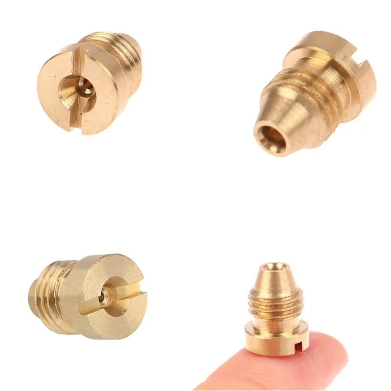 Boquilla de lavado de alta presión para coche, accesorio de olla de espuma, núcleo de pulverización de cobre, herramienta de limpieza, 0,8/0,9/1,0/1,1mm, 1 unidad