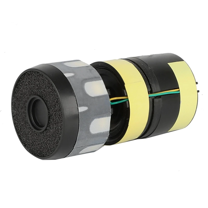 2Piece Dynamic Microphone Core Capsule Black For BETA58 Wireless Microphone Capsule Replacement