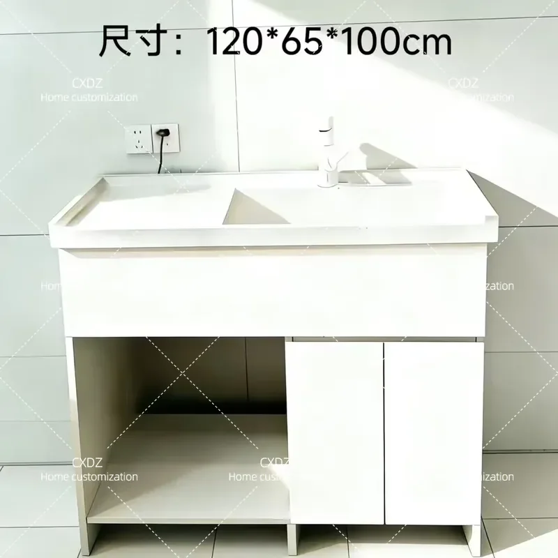 Pet Bathing Tub for Cats and Dogs Low Pressure Shower Station Grooming Basin Portable Wash Sink for Small Medium Pets Home