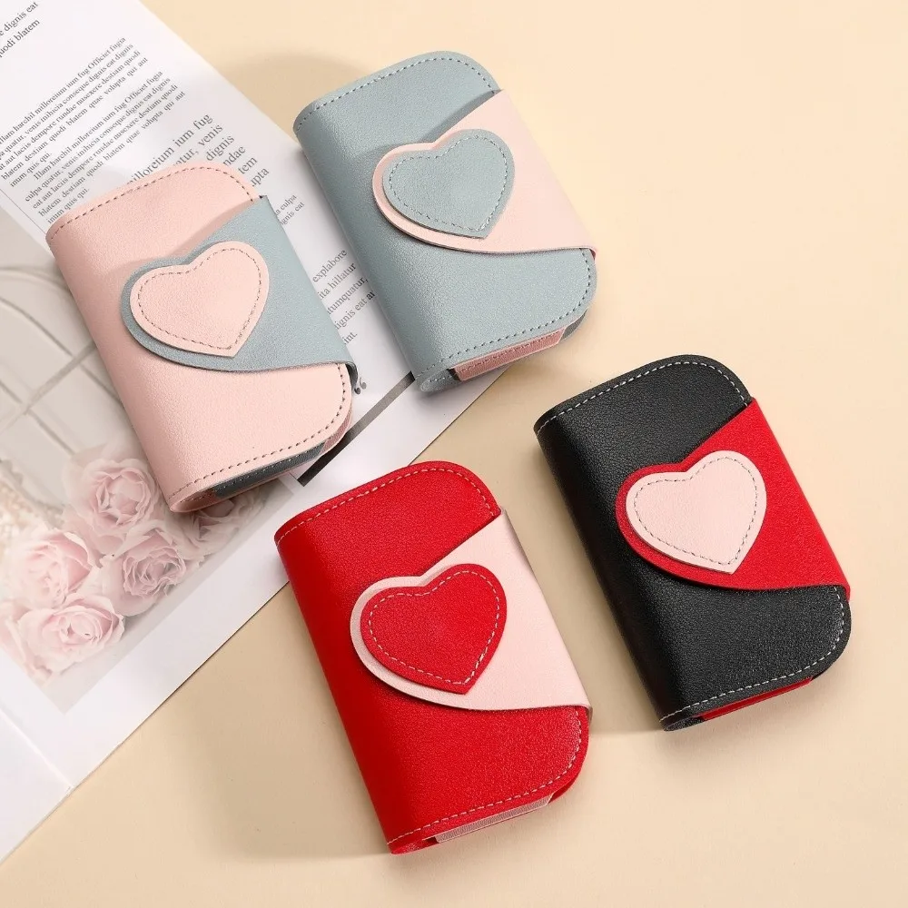 جديد بو سيارة مفتاح القضية مشبك تصميم الحب عنصر مفتاح الحقيبة متعددة الوظائف محفظة نسائية للعملات المعدنية النساء والرجال #2