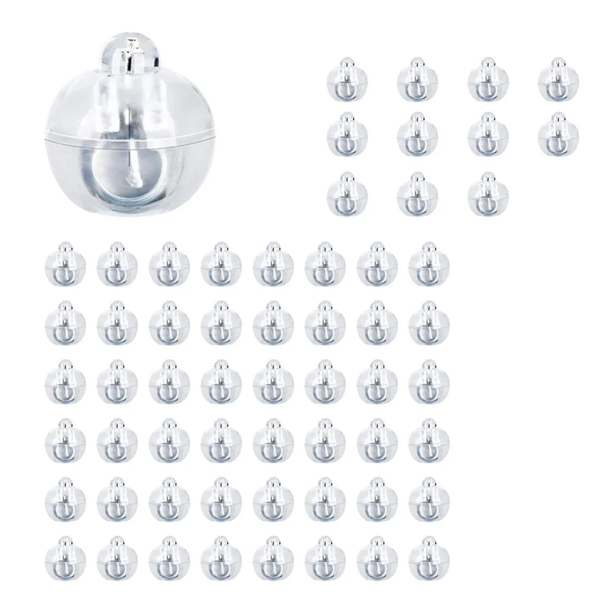 

60Pcs LED Balloon Lights, Mini LED Light Warm White, LED Balloon Light for Paper Lantern, Balloon Light, Birthday PartyB84B