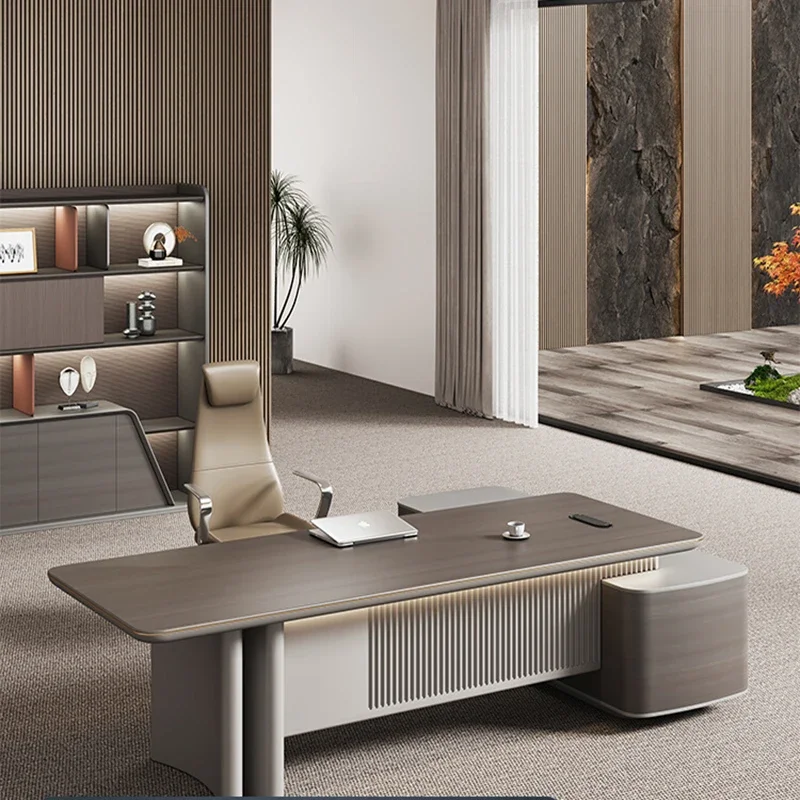 임원용 책상 사무용 가구 코너 보조 액세서리 학생용 컴퓨터 모던 스터디 테이블 사무실용 게이밍 책상