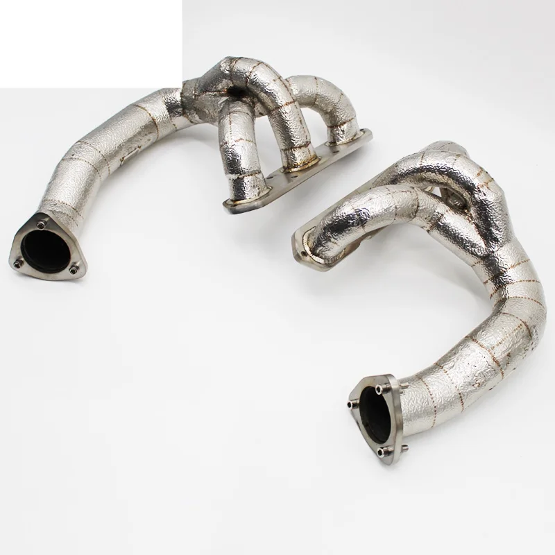 The first section of plantain Exhaust manifold For PORSCHE 911 (997.1/997.2) 3.8L/3.6 2004-2012 Stainless Steel Exhaust Pipe