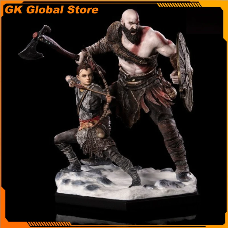 

20 см новая аниме-фигурка God of War Кратос и сын периферийные устройства ПВХ модель статуя украшения для рабочего стола подарки на день рождения игрушки
