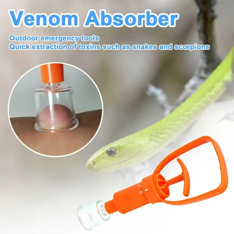 Insect Bite Sucker Bee Sting Itch Relief Suction Pump Venom Remover Bite Relief Suction Tool For Outdoor Hiking Camping Backpack