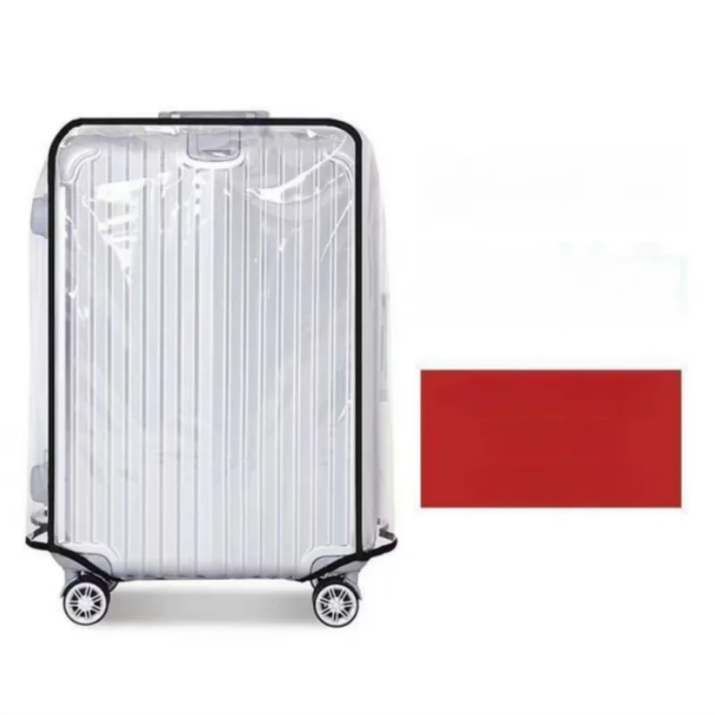 New Full Transparent Luggage Protector Cover Thicken Suitcase Protector Cover PVC Suitcase Cover Rolling Luggage Cover