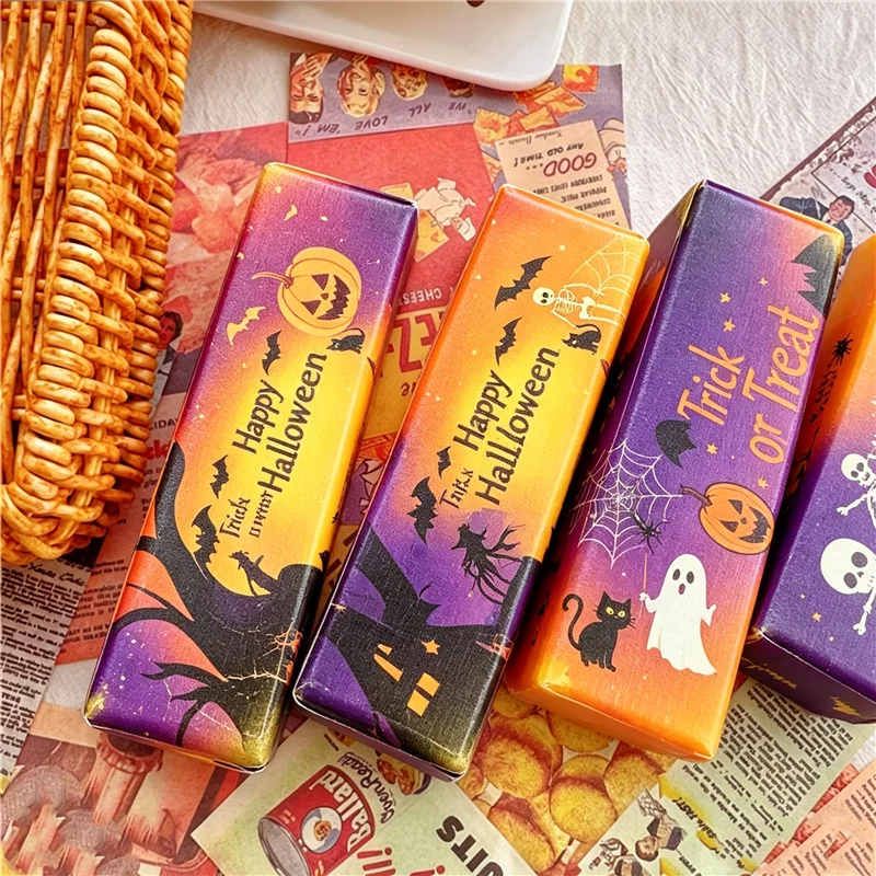 Trick Or Treat Halloween Butter Stick Fidget Toy Scented Slow Rebound Squishy Pumpkin Ghost Decompression Squeeze Toy ADHD Gift