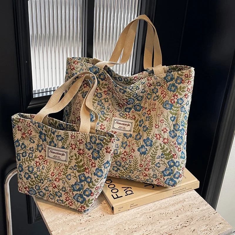 Холщовая сумка большой вместимости, новинка 2023 года, модная модная универсальная сумка на плечо, студенческая классная сумка, женские сумки для женщин