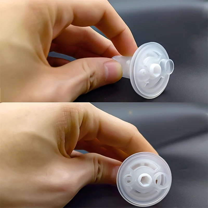 50/100PCS Dental Mischen Tipps Silikon Gummi Mischen Spitze Dental Abdruck Materialien Mischen Rohr Prothese Labor Farbe Rohre – Detail 11