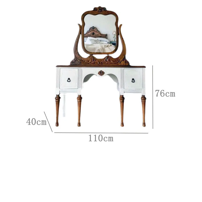 Hh2cc  country dresser solid wood bedroom integrated colorcarving