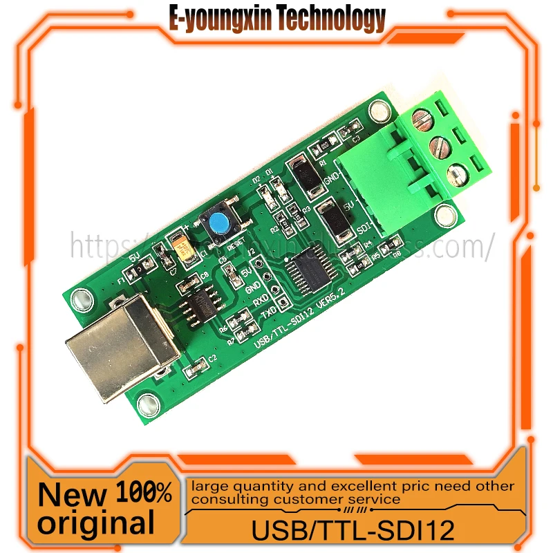 USB to SDI-12 board Protocol Capture Debugger Converter SDI12 Sensor Test