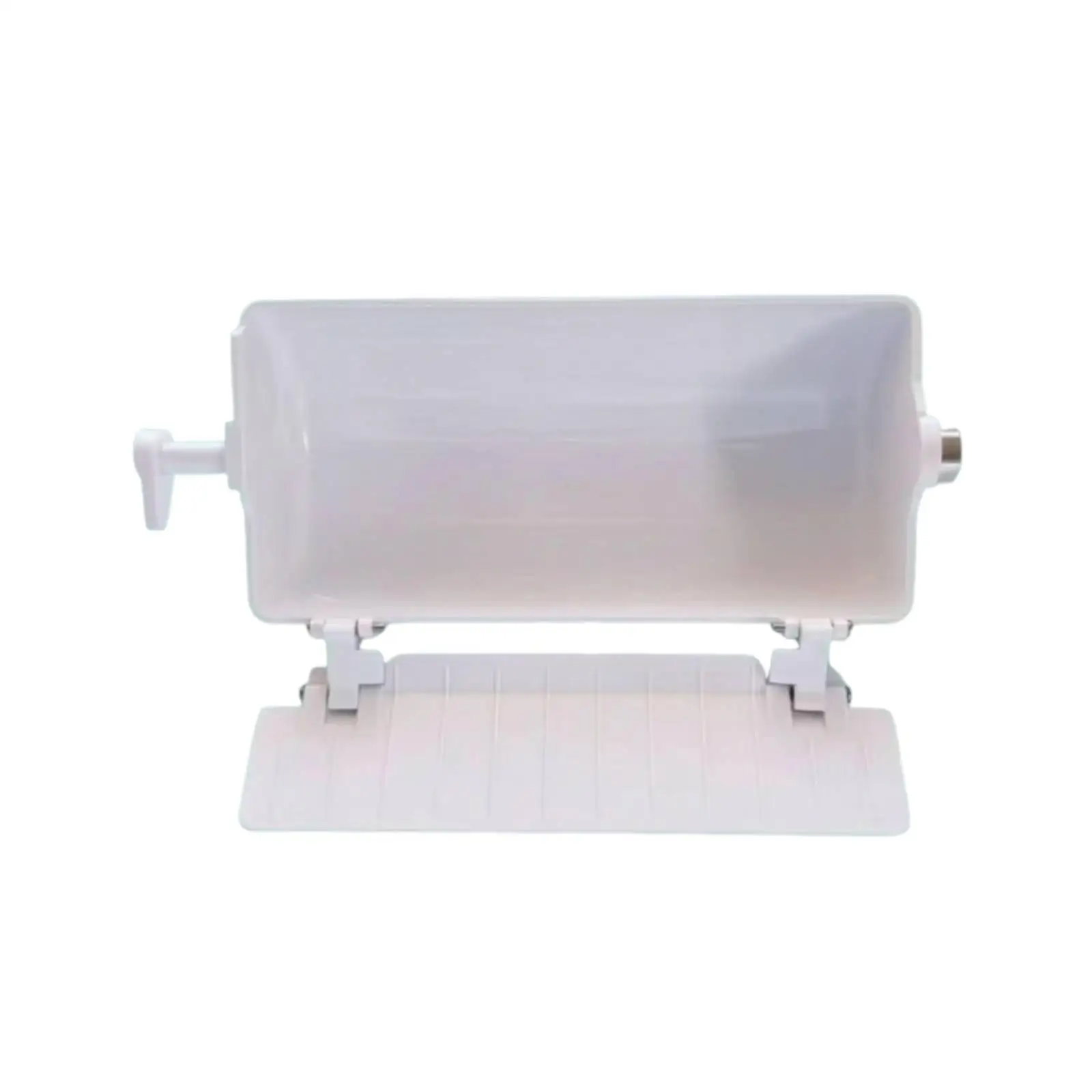Ice Cube Tray Plastic Replacement Ice Cube Module Side Mounted Fittings Hinged Panel Design for Kitchen Freezer Use
