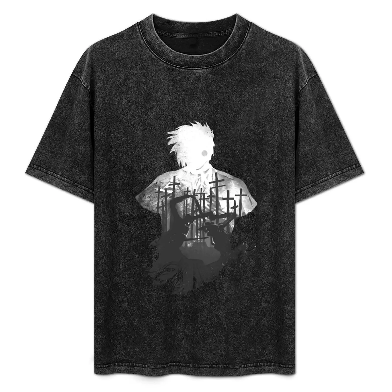 

Monochrome Alucard T-Shirt valentines boutique clothes funny shirt cotton tees anime shirt mens cotton t shirts