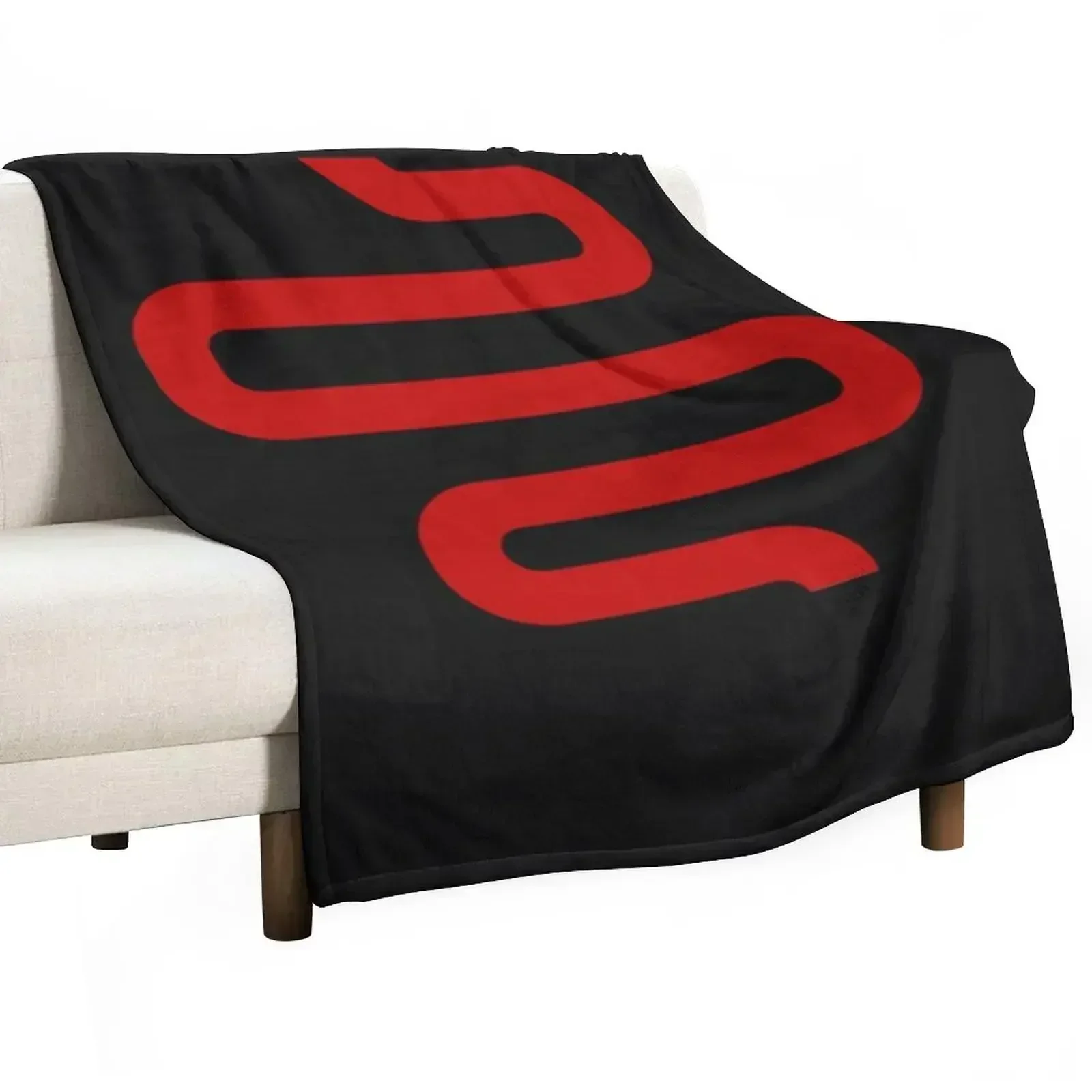 Sickick Red S!ckK!ck Essential Throw Blanket Color Fast Cozy Throw Blanket