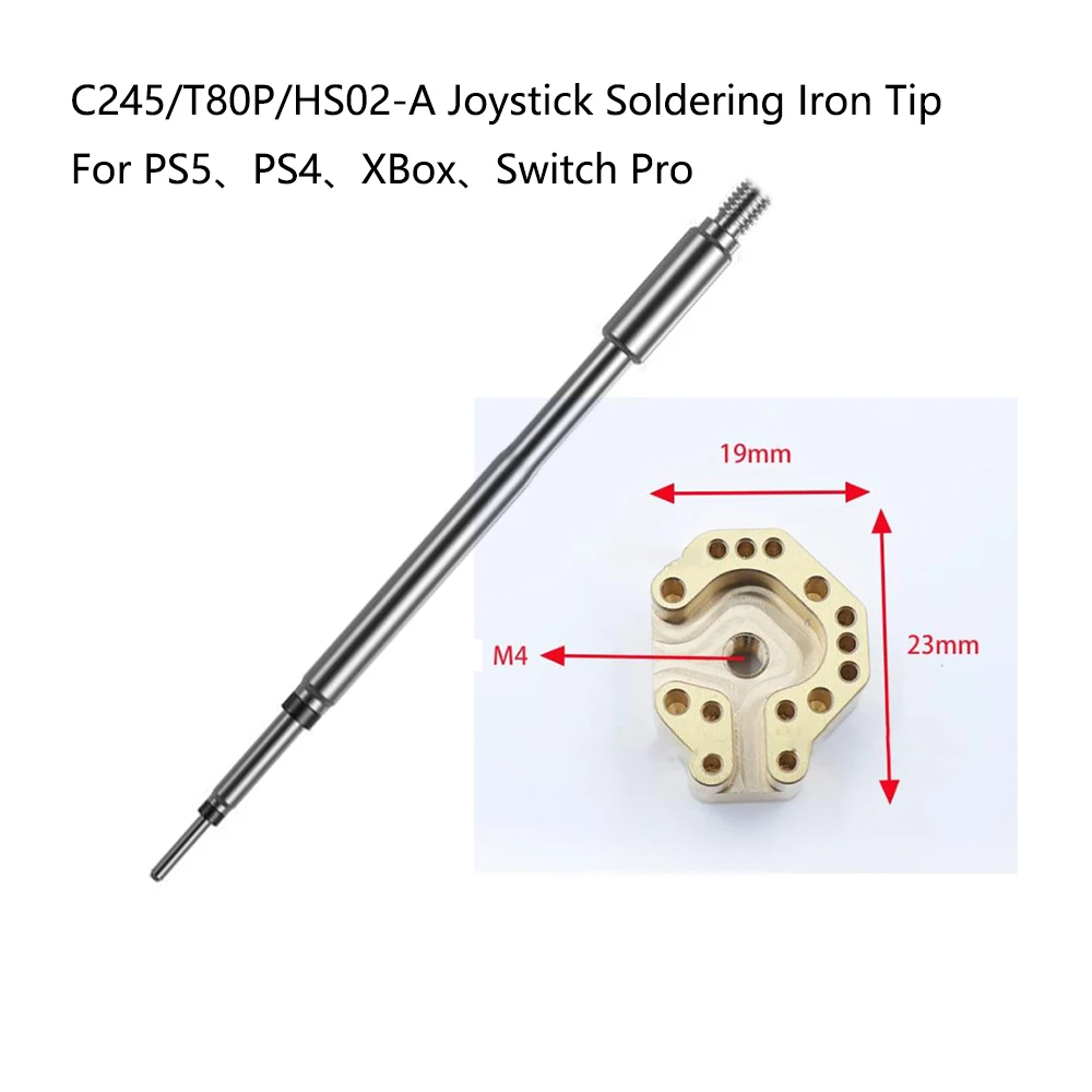 C245/T12 Joystick Solder Mold for Xbox PS4 PS5 Switch Pro Controller Joystick Disassembly Installation Repair Tools