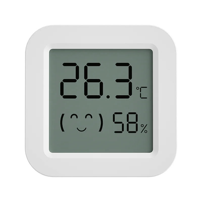 Czujnik temperatury i wilgotności Tuya z mini wyświetlaczem LCD, kompatybilny z aplikacją BT, zdalne sterowanie, termometr, higrometr — zdjęcie 2