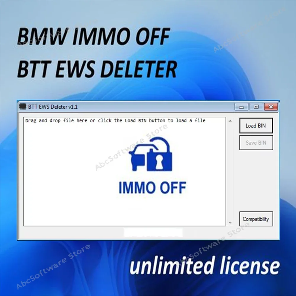 

ForBTT EWS Deleter V1.1+ Enigma Patcher v1.3 Easily Disable IMMO Support MS41-45 ME7.2 ME9.2 MSS54 ME17/MED17/MEV17/MEVD17/EDC17