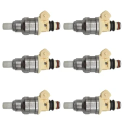 6pcs Fuel Injector Nozzles INP-051 for Mitsubishi Montero Eclipse Galant Mirage Eagle