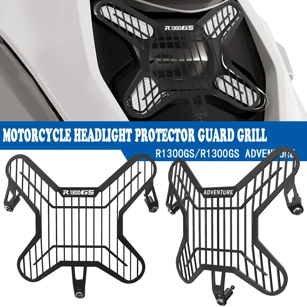 For BMW R1300GS R 1300 GS ADV ADVENTURE 2023 2024 2025 R1300 GS GSA R 1300GS GS1300 Motorcycle Headlight Guard Protector Grill