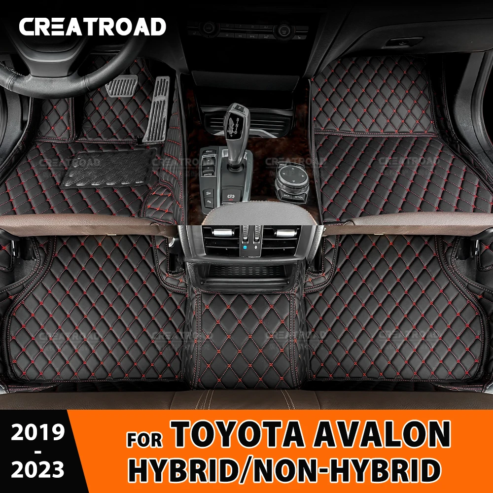 

Car Floor Mats For Toyota Avalon Hybrid/Non-Hybrid 2019 2020 2021 2022 2023 Custom Foot Pads Carpet Cover Interior Accessories