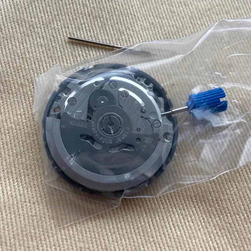 اليابان العلامة التجارية الجديدة TMI NH35 الحركة الميكانيكية التلقائية عالية الدقة 24 جواهر وزارة الدفاع ساعة استبدال NH35A التاريخ عند 3:00