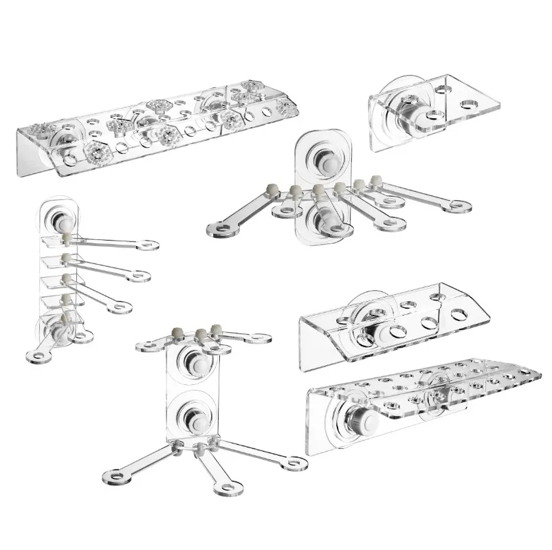 SPS Coral Frag Plug Stand Rack acrílico Acuario Arrecife para ser utilizado en fuentes marinas accesorios de decoración de pecera