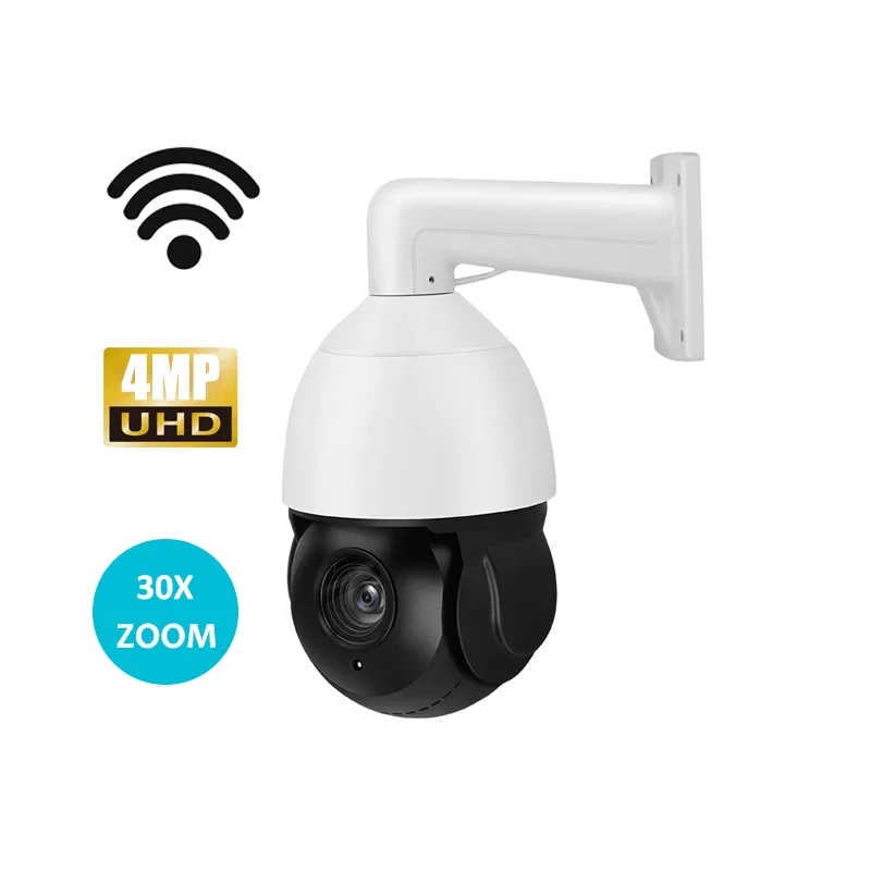 2026 4MP 2K PTZ WI-FI6 Night Vision Camera Wireless Outdoor Two Way Audio P2P Dome Security IP Auto Tracking WIFI CCTV POE PTZ C