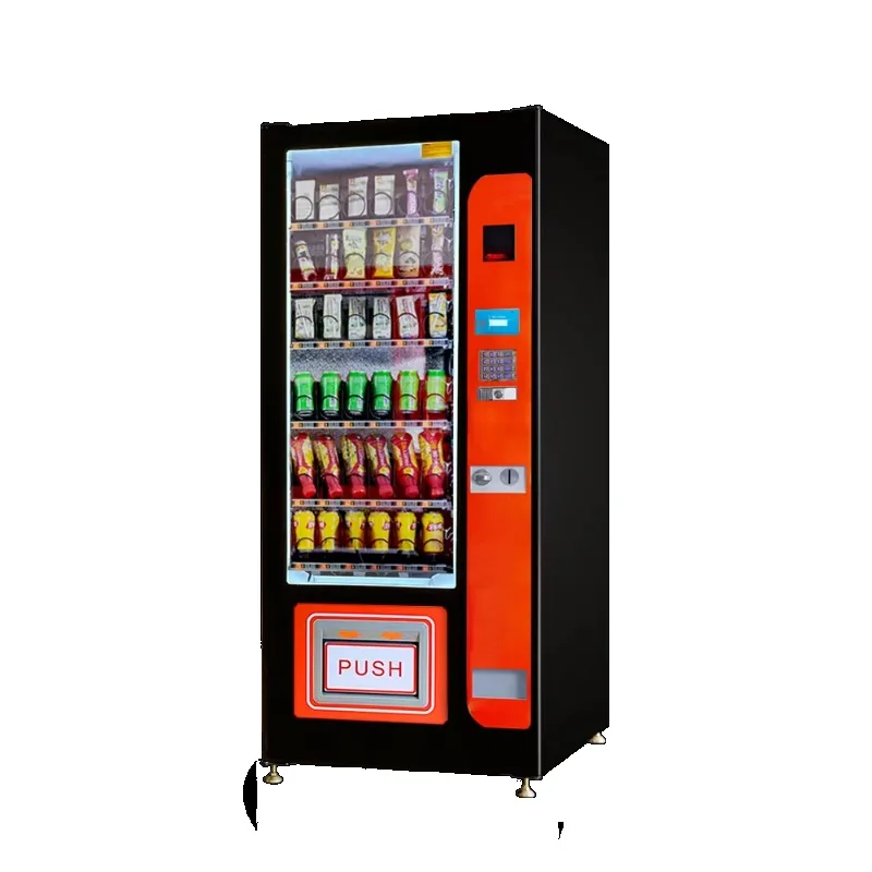 

Custom Small Refrigerated Vending Machines for Selling Snacks, Beverages, and Cigarettes