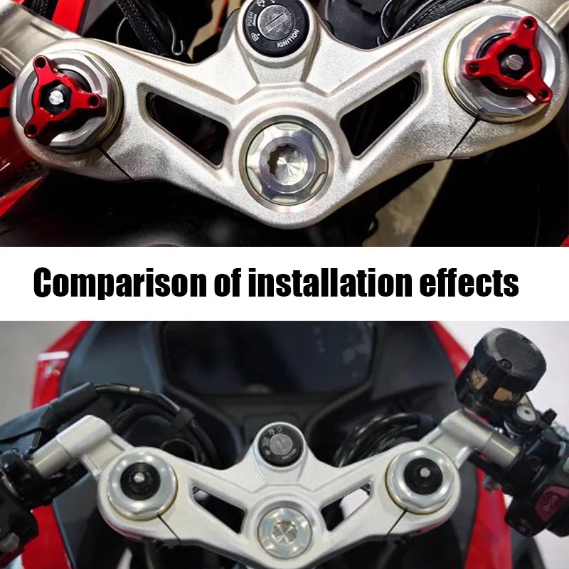 Fit For Z800 ZX6R ZX 6R 10R 14R ZX10R ZX14R ZX636R ZX6RR ZX1400 ZZR1400 Motorcycle 14mm Suspension Fork Preload Adjusters