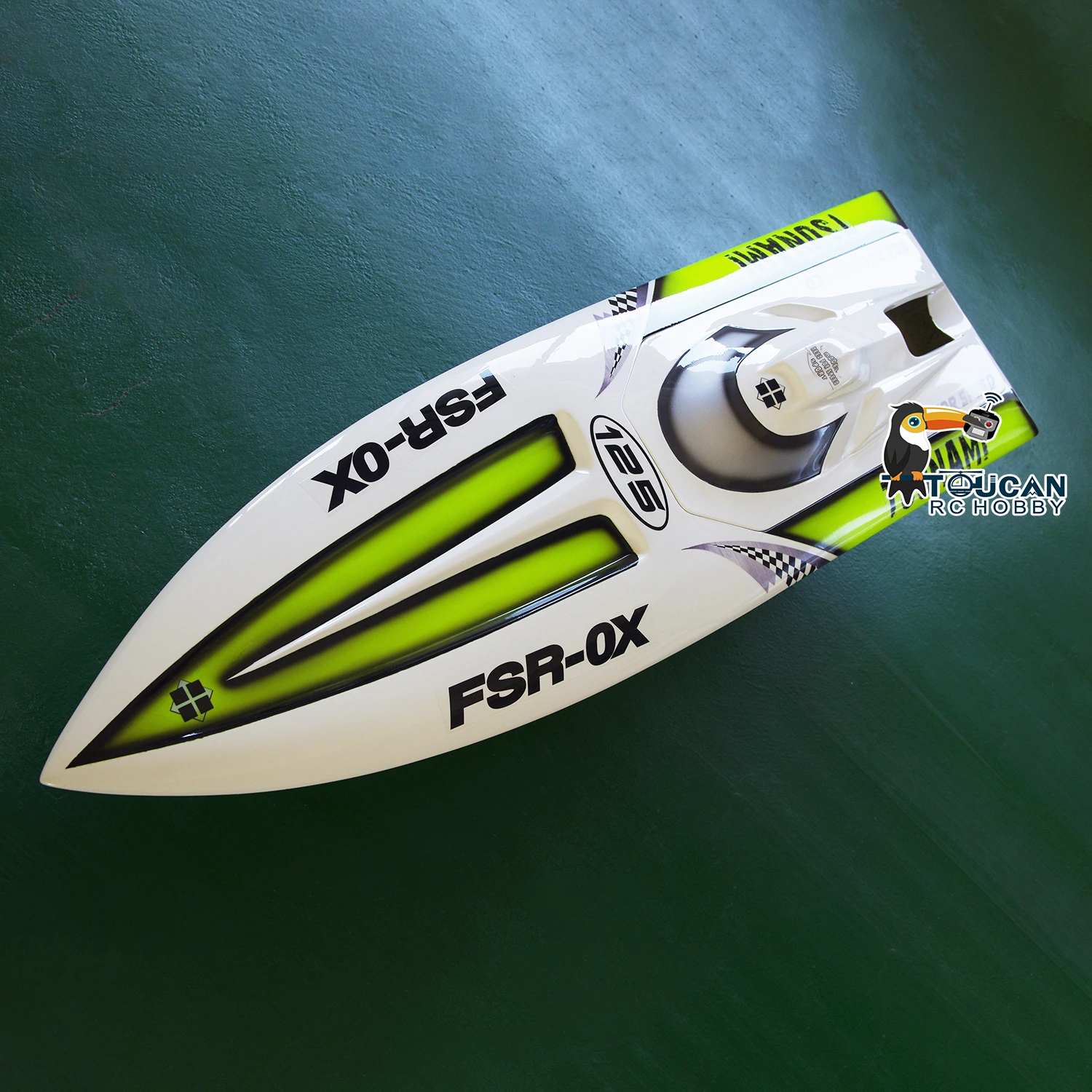 

DIY Fiber Glass RC Boat Hull For DT125 Tsunami Gaso-line High Speed Racing Ship Model TH20734-SMT6