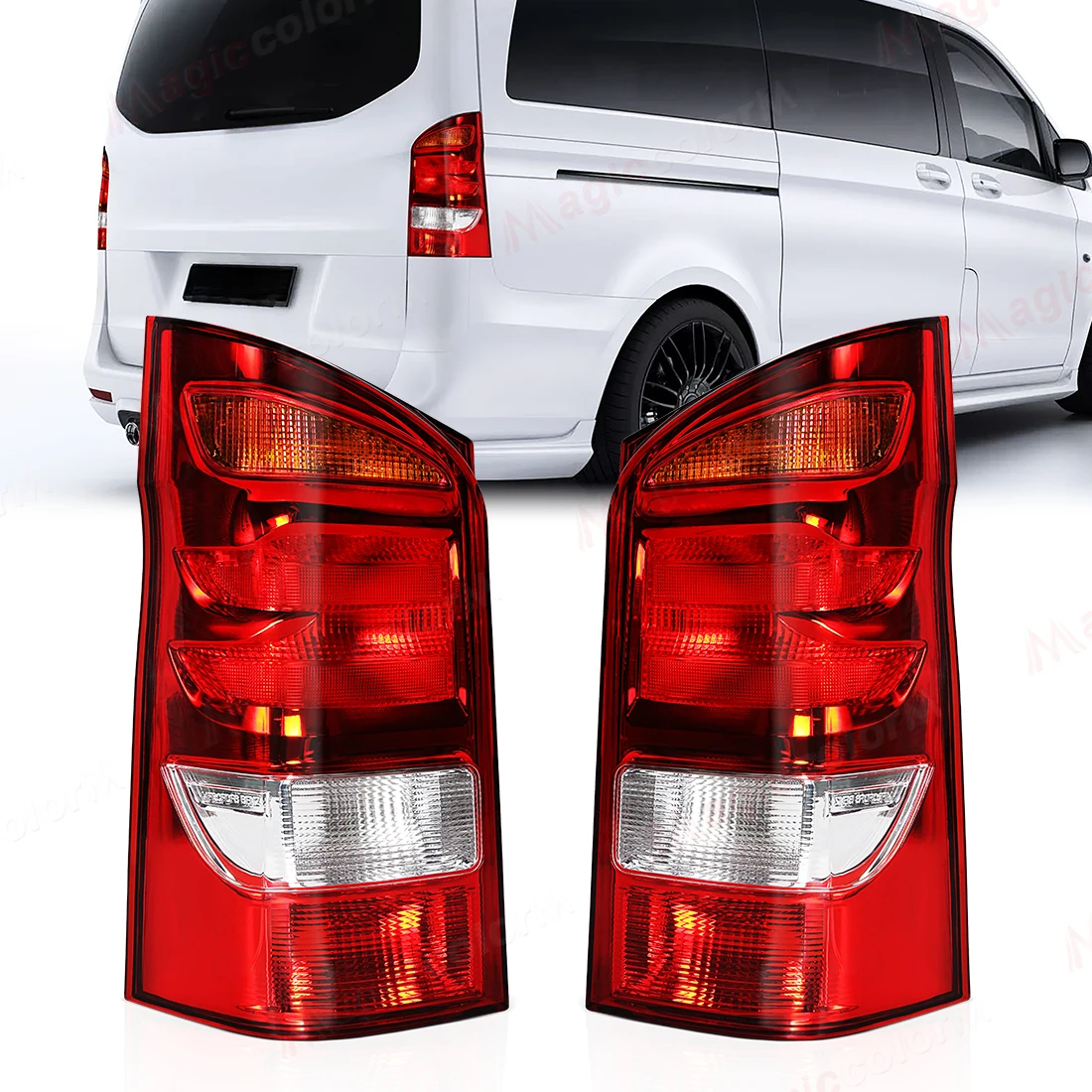 Taillights For Mercedes-Benz Vito V-Class W447 2015 2016 2017 2018 2019 2021 2022 Tail light Assembly Car Accessories Left/Right