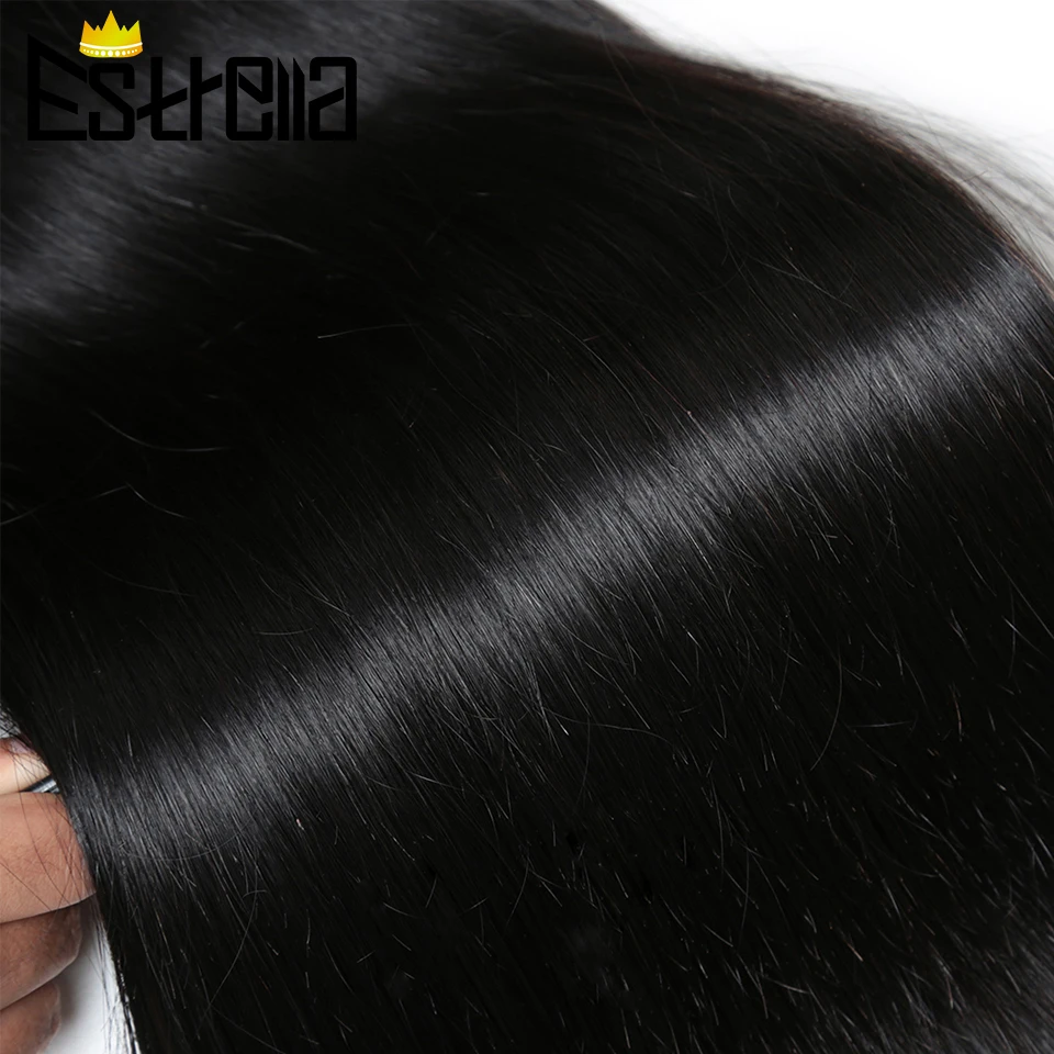 Straight Human Hair Bundles 20 30 50 Brazilian Hair Weave Bundle Bulk Sale For Women Wholesale Bundles Deal Remy Hair Extensions