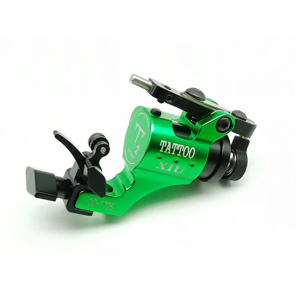 Black Green Purple Gold Four Color Options Rotary Tattoo Machine Coreless Motor Professional Tattoo Machine Gun