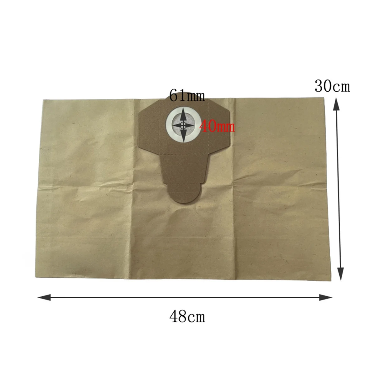 Nuevas bolsas de aspiradora de 5 uds para Karcher WD2S WD3S, bolsas reutilizables, para bolsas de aspiradora Karcher, 9,771-350.0