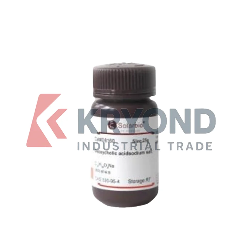 SOLARBIO DEOXYCHOLIC ACID SODIUM SALT for Laboratory and Biochemical Applications Original Product