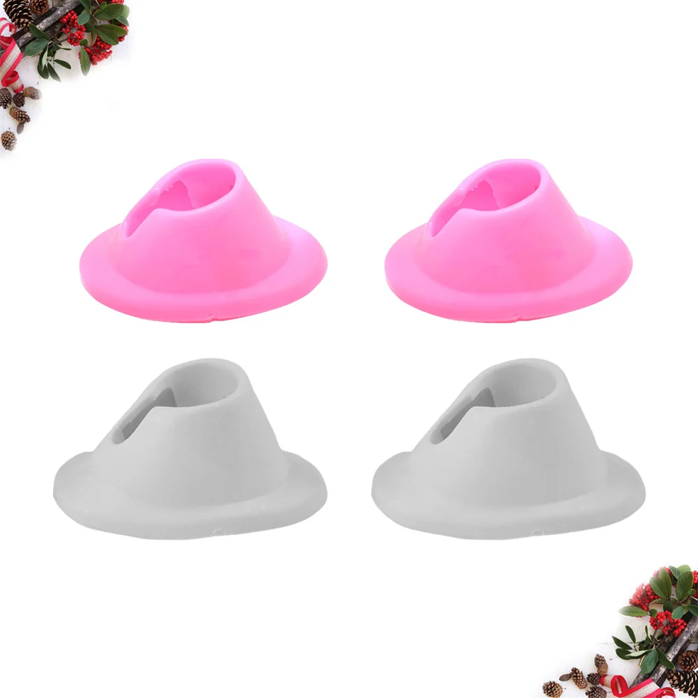 

4 шт., основа для бутылки с лаком для ногтей, прочный держатель, практичные инструменты для маникюра, стойка для домашнего магазина, розовый, белый