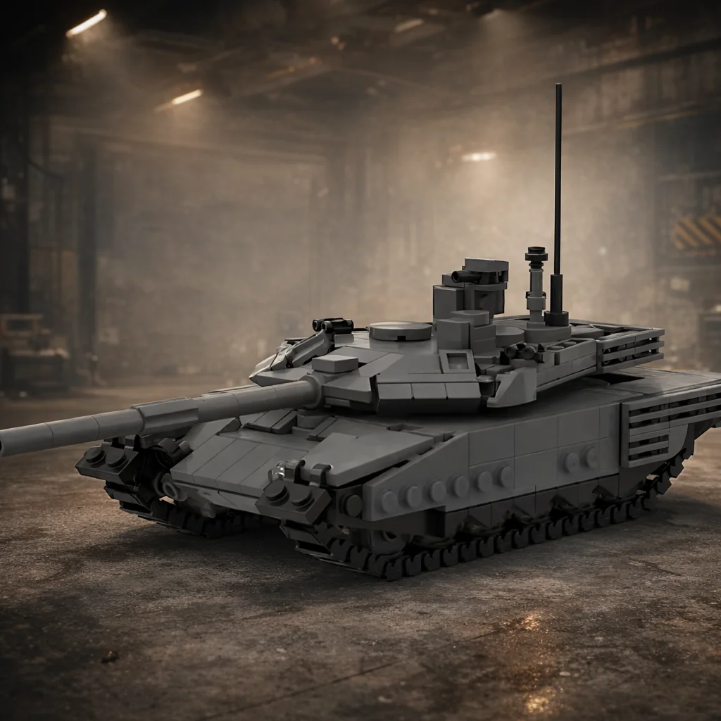 

Модель танка T-90M из строительных блоков, масштаб 1:45, набор для сборки военной техники, коллекционная модель для демонстрации на рабочем столе