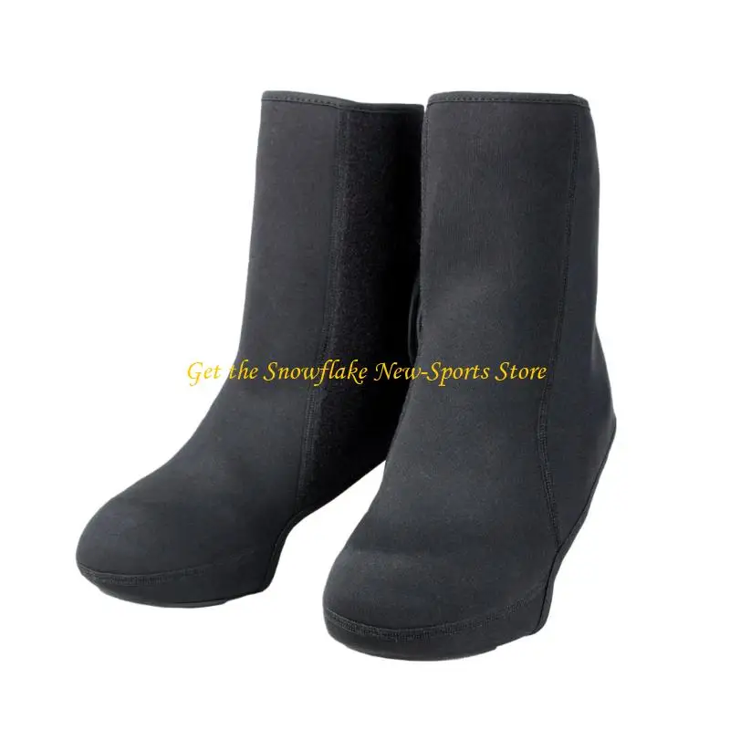 

E56D Waterproof Rain Shoe Covers Bike Overshoes for Motorcycle, Fishing, Gardening